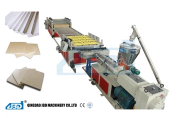 خط تولید تخته پوسته پلاستیکی چوب پی وی سی